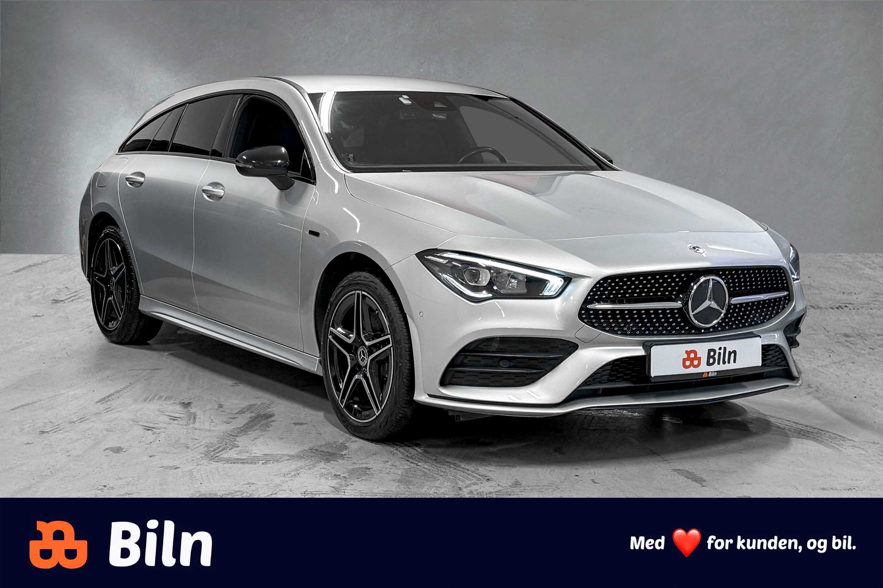 Mercedes-Benz CLA SB 250e / AMG line/ Nattpakke/ ACC/ Ambiente/ R.kam/ LED High