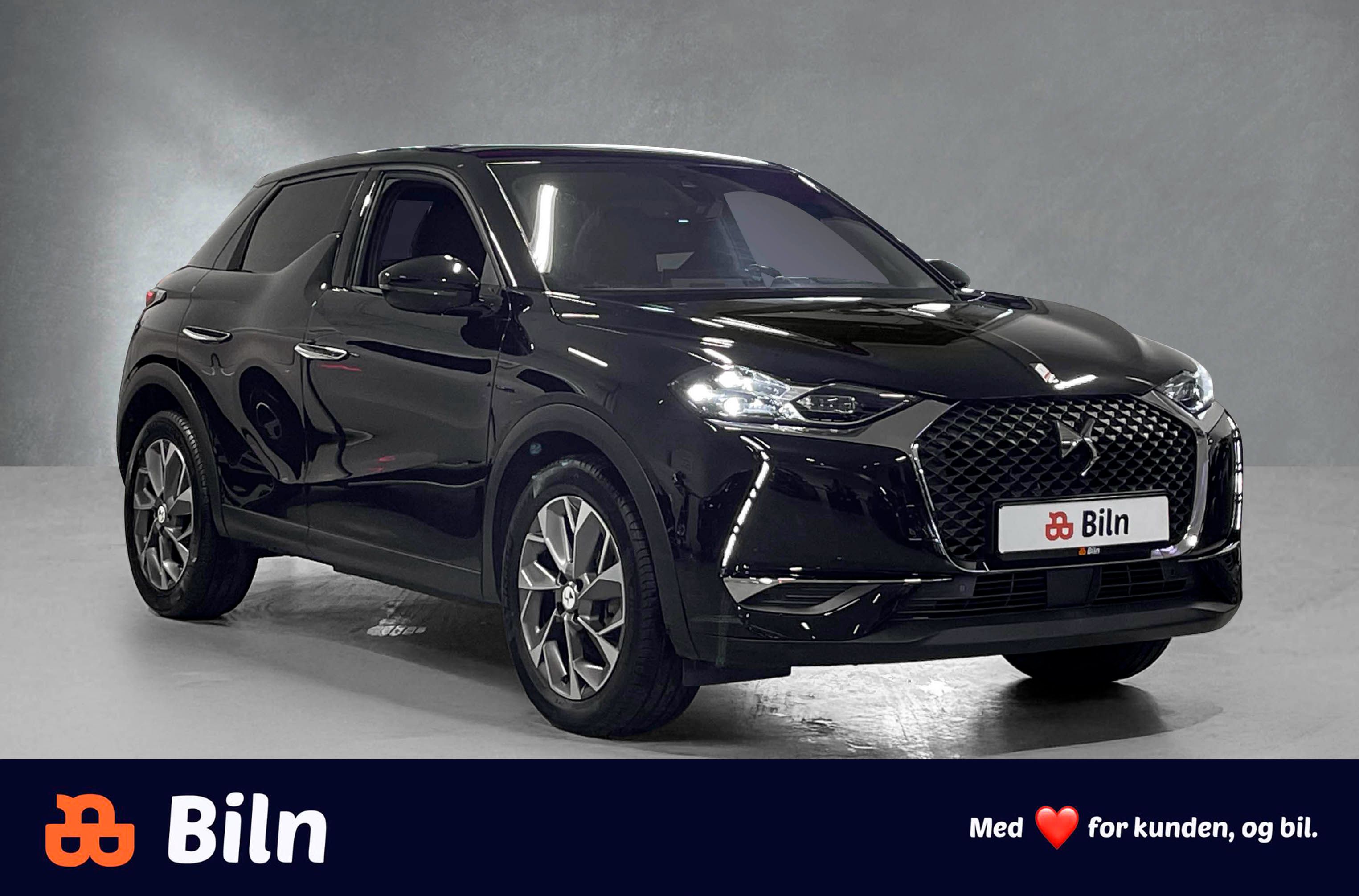 DS 3 Crossback 315km WLTP / HUD/ Skinn/ ACC/ R.kam/ LED/ Navi