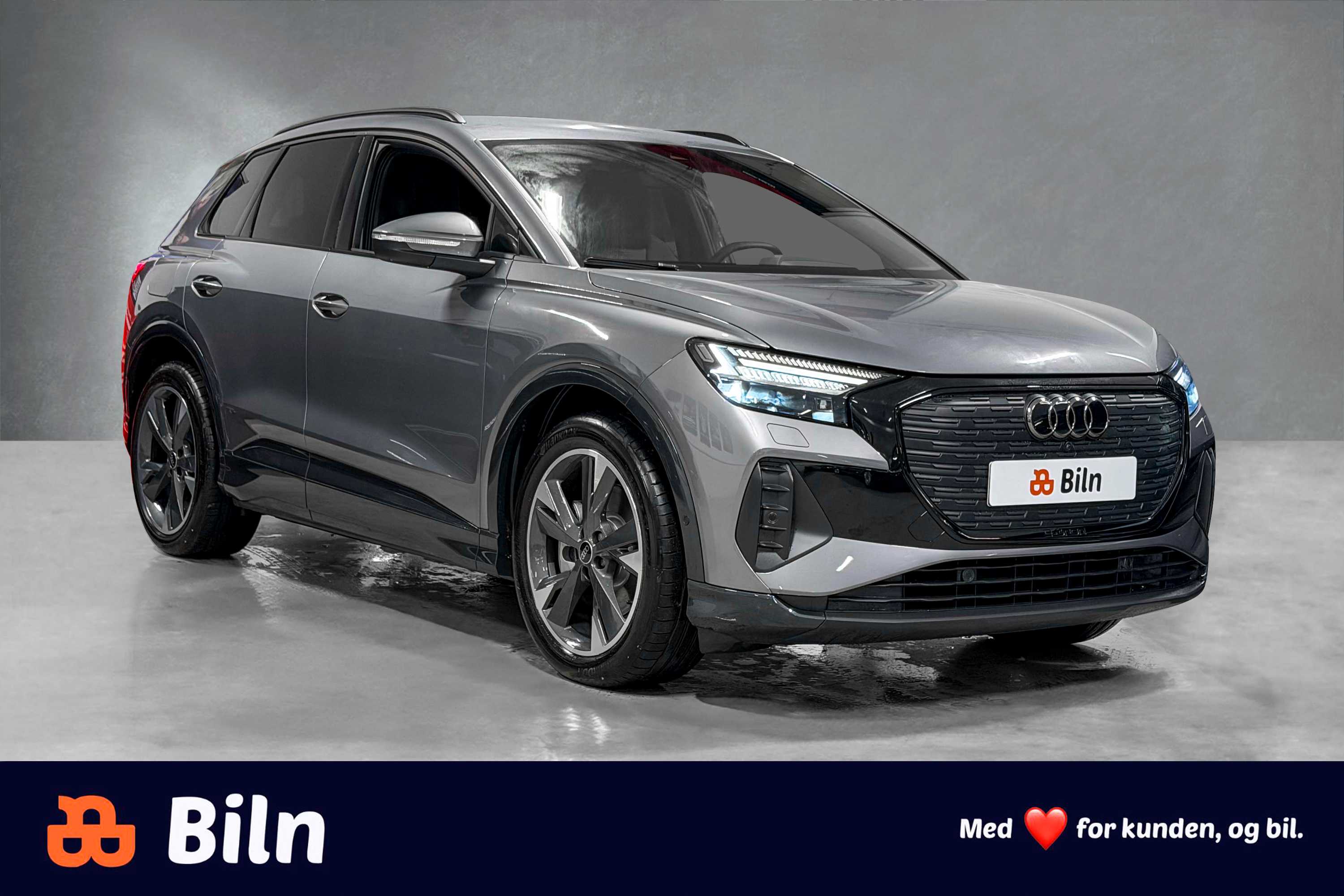 Audi Q4 e-tron 55 Sline Pro / Matrix/ Sonos/ Krok/ 360kam/ Sort opt./ Klima