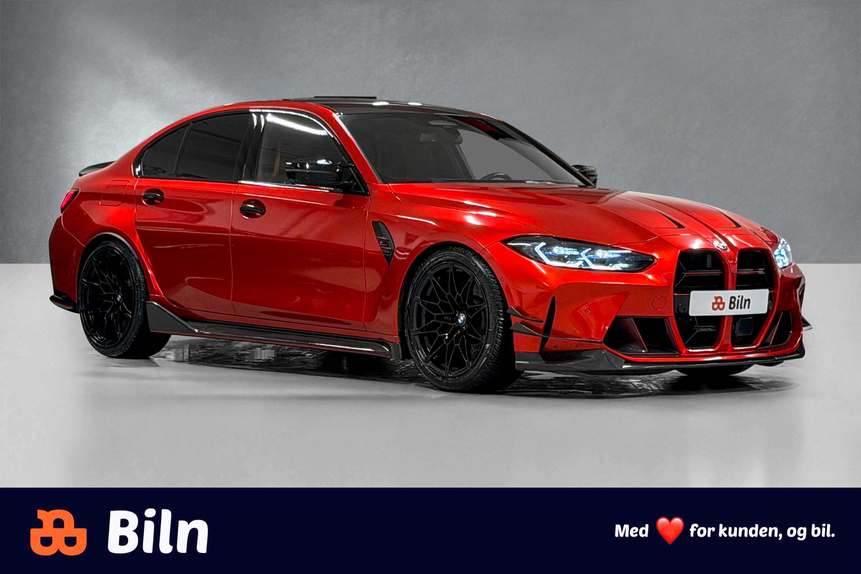 BMW M3 COMPETITION M 510hk / Valvetronic / Carbon buckets / Laser