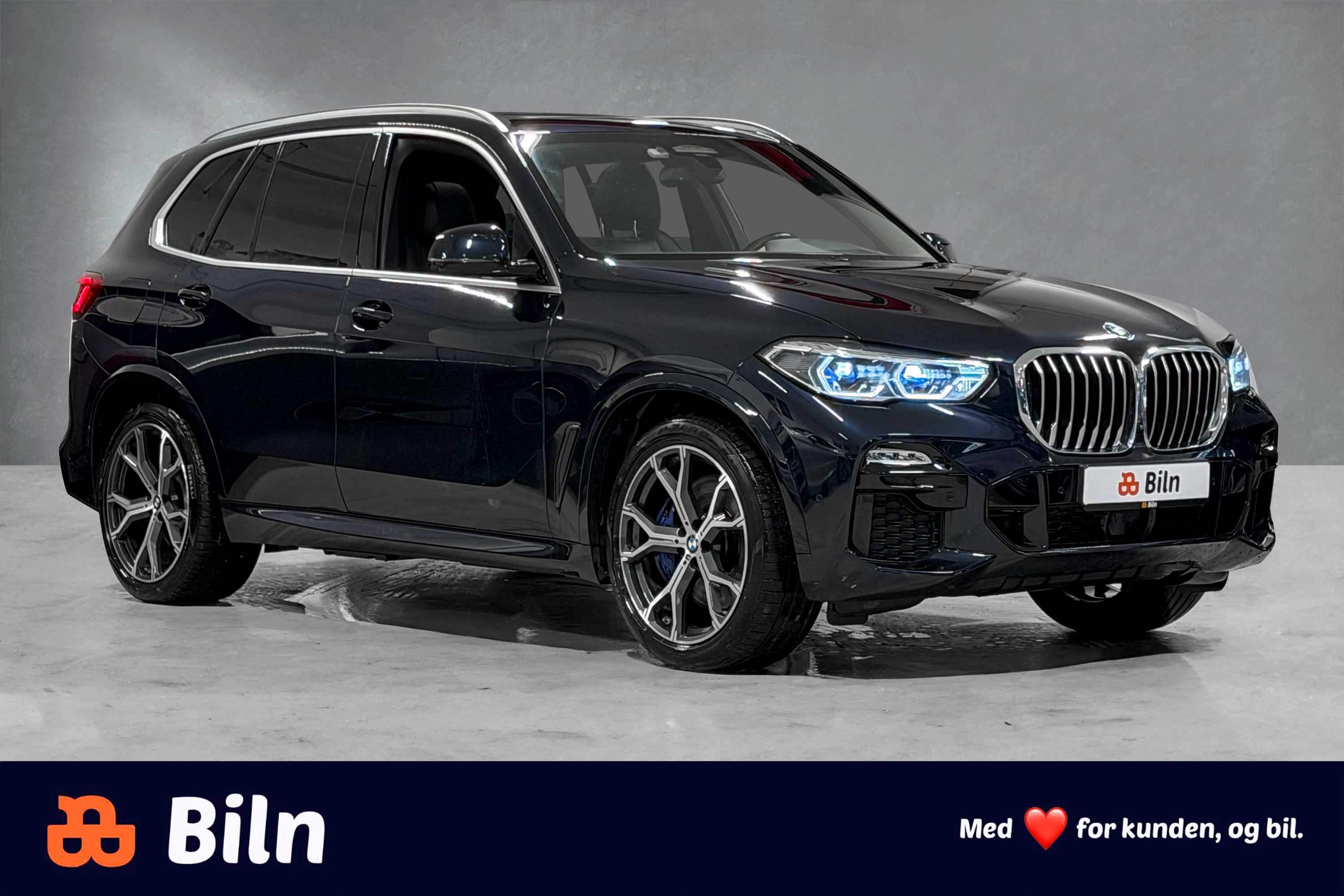BMW X5 xDrive 45e / Msport/ Firehjulsstyring/ Laser/ Pano/ HUD/ ACC