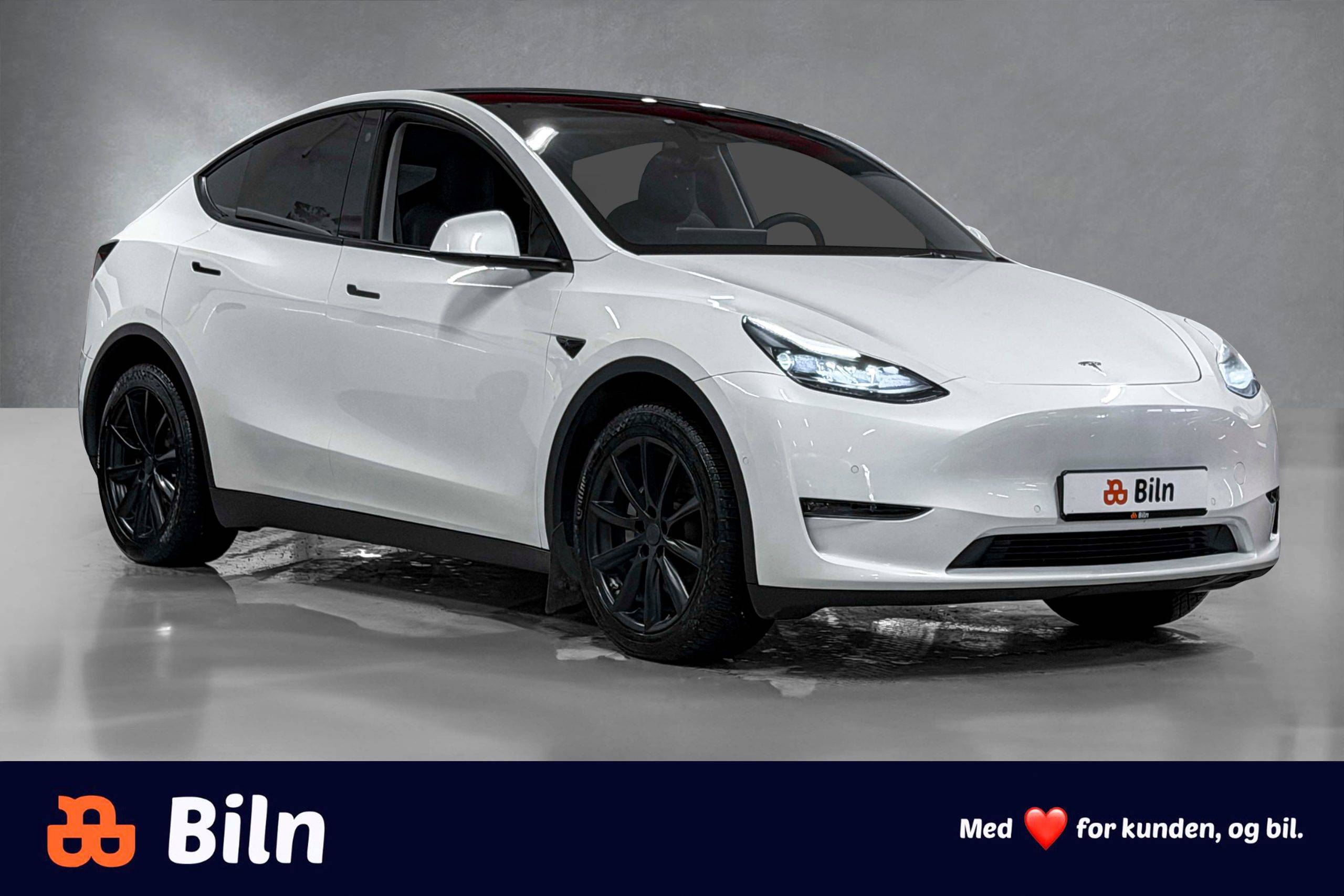 Tesla Model Y Long Range AWD / Krok/ Autopilot/ Skinn/ Premium/ HIFI/ Pano